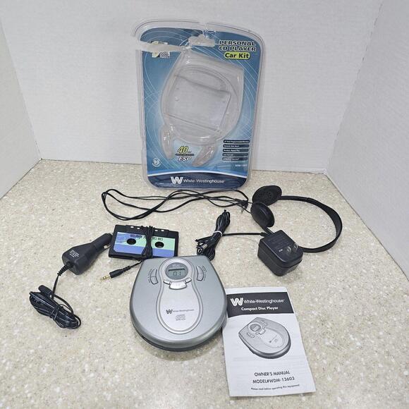 White-Westinghouse CD Player W Car Kit - Picture 1 of 10